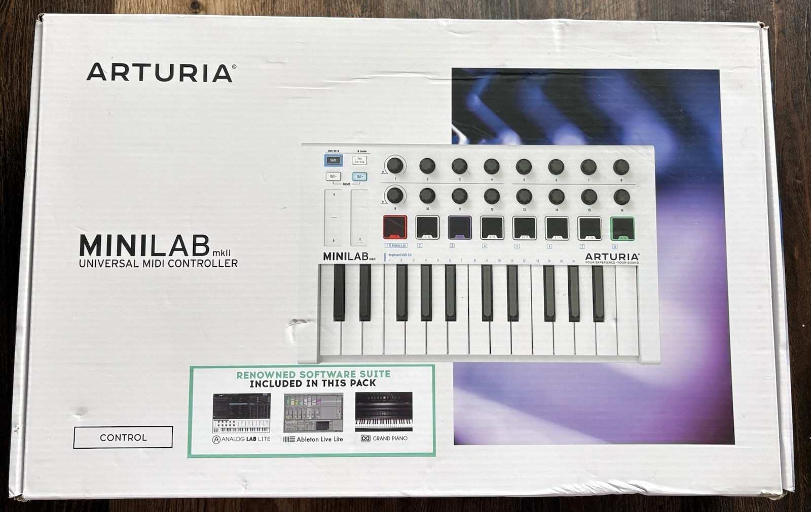 GREAT CONDITION Arturia MiniLab MkII MIDI Controller w/ Analog Lab Lite Software