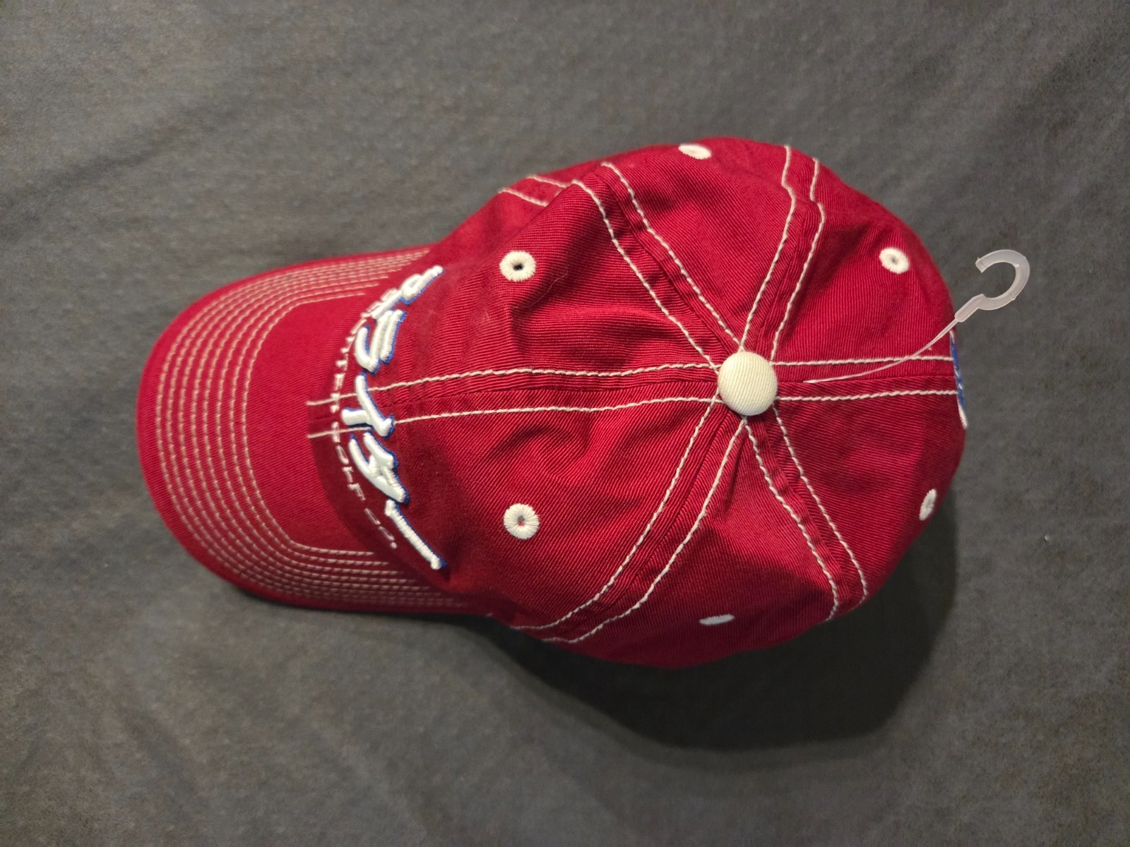 Slighter Golf Hat/Cap Red Adjustable ⛳ ⛳⛳