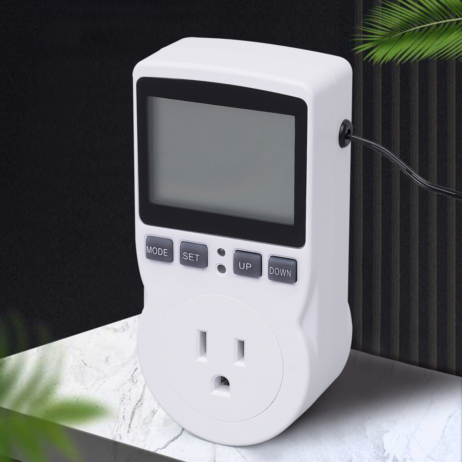 Digital Plug in Thermostat Timer Switch Socket Temperature Controller Switch LED