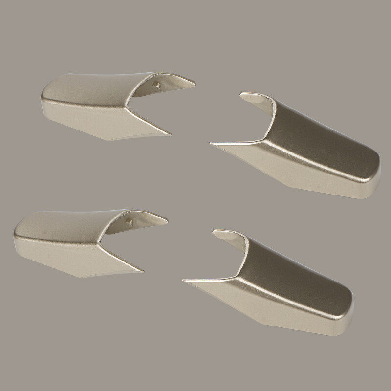 4 Sets Door Interior Pull Handle Strap End Cap Trim For Lincoln Town Car 2003-11