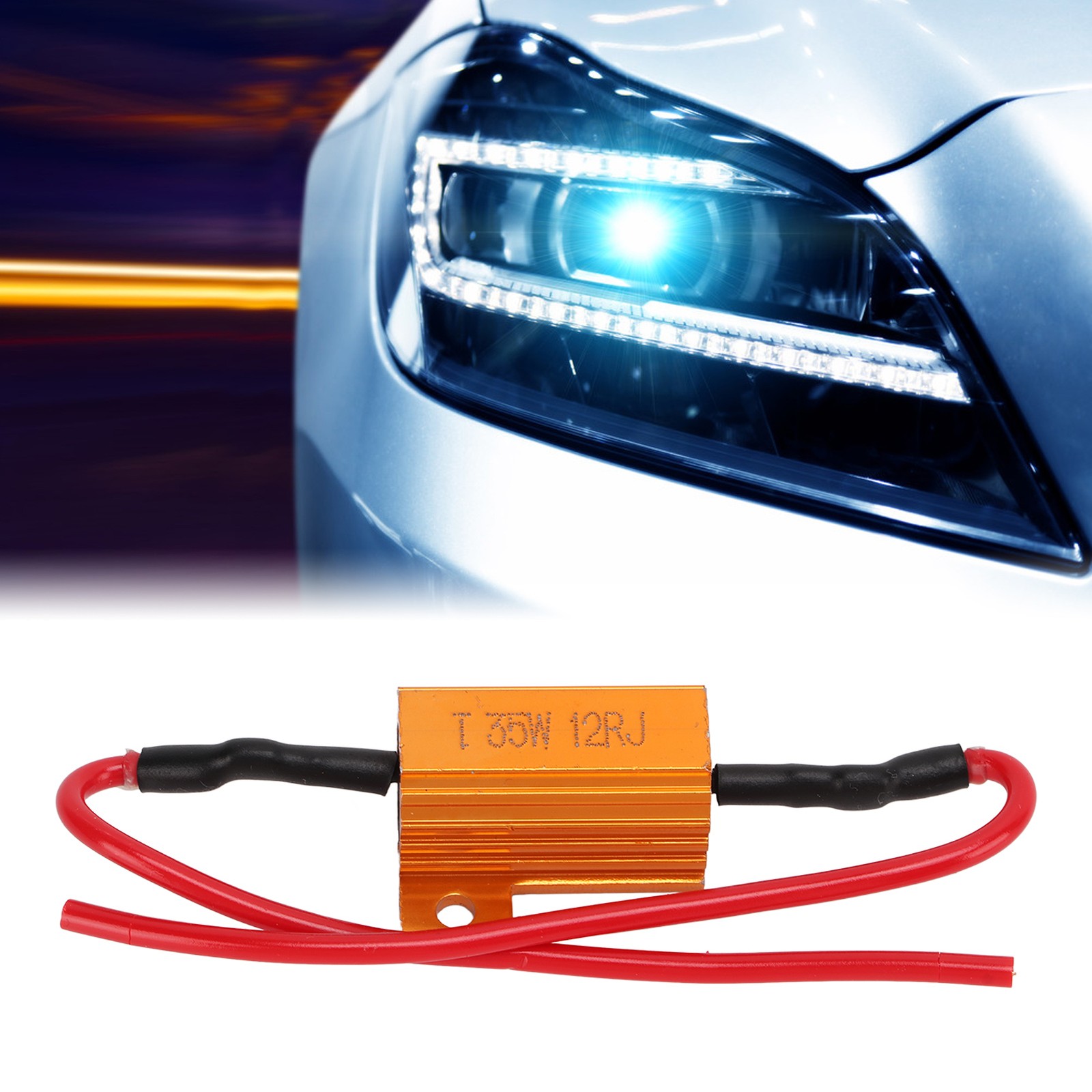 2 Sets LED Load Resistor Kit Superior Performance For Fog Lights