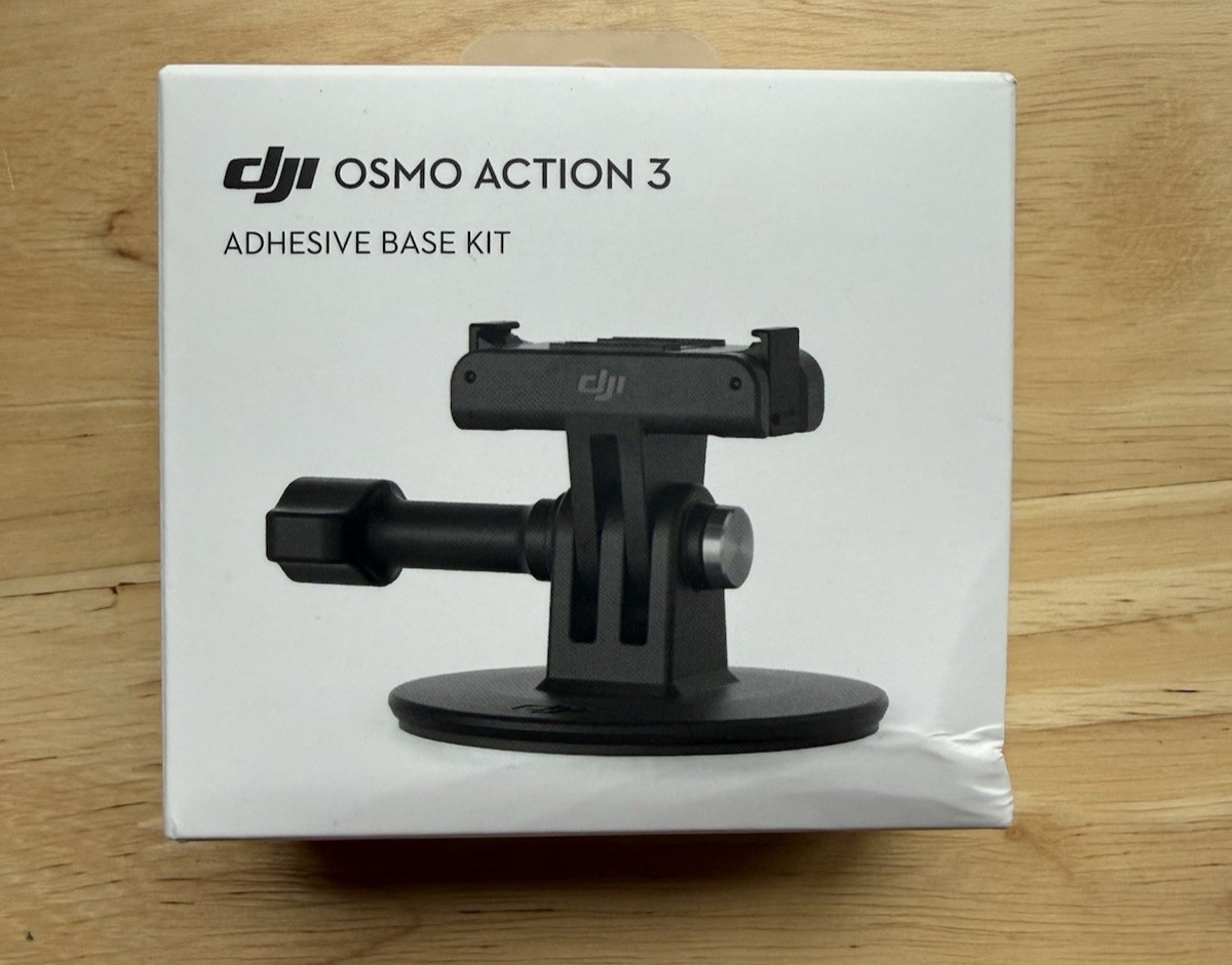 DJI Osmo Action 3 Adhesive Base Kit - Brand New, Sealed, Unopened Package