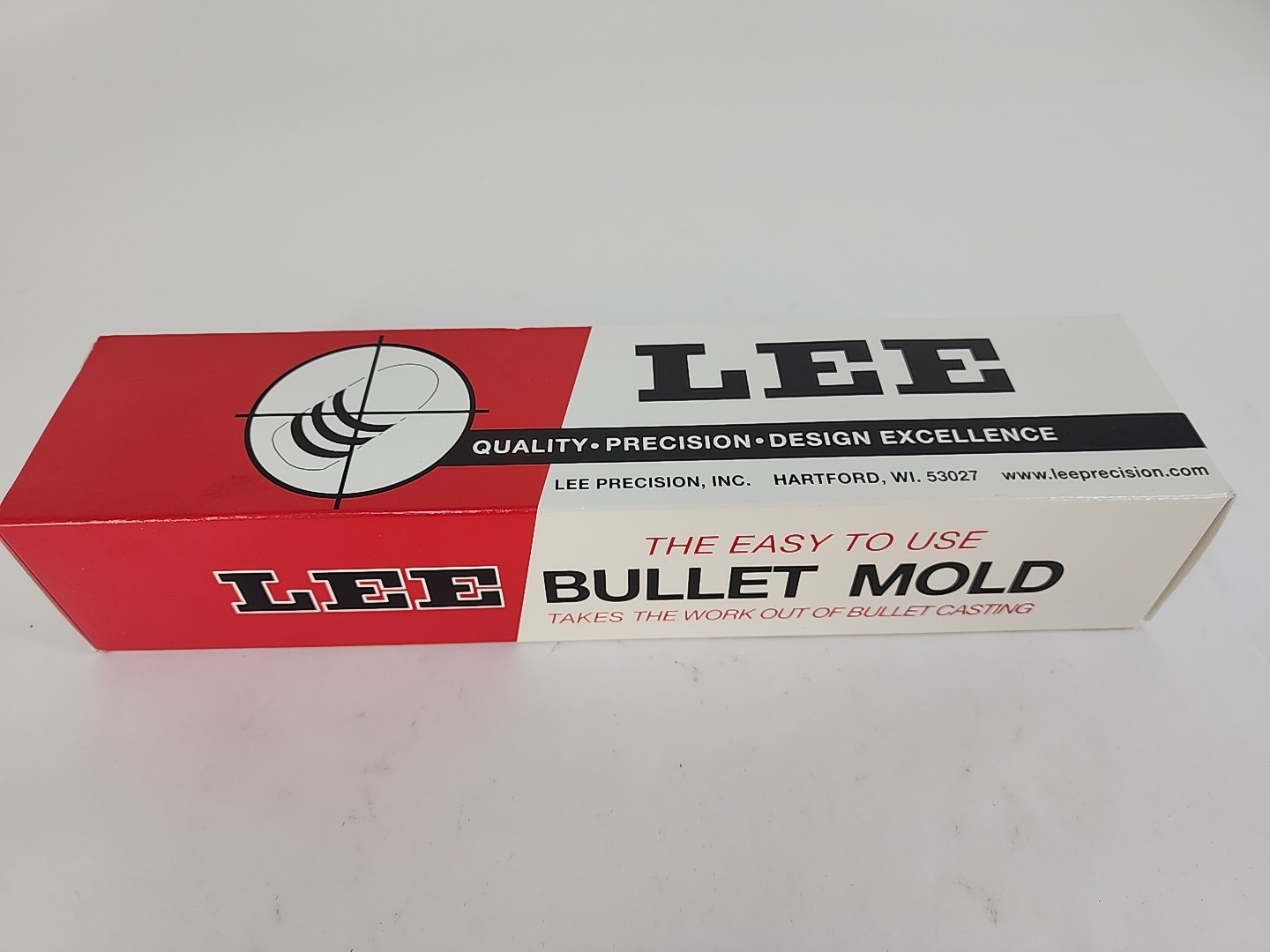 LEE 2 Cavity Bullet Mold 90322 C358-158-SWC 158 Grain Bullet 38 Special 357 Mag