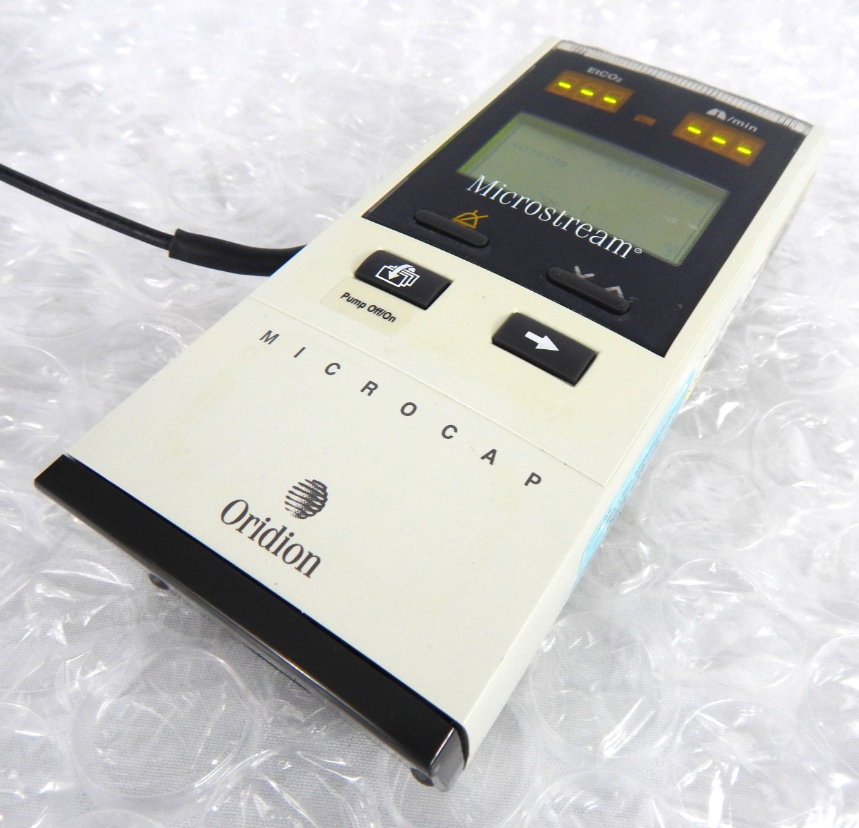 ORIDION MICROCAP HANDHELD CAPNOGRAPH S/N 175