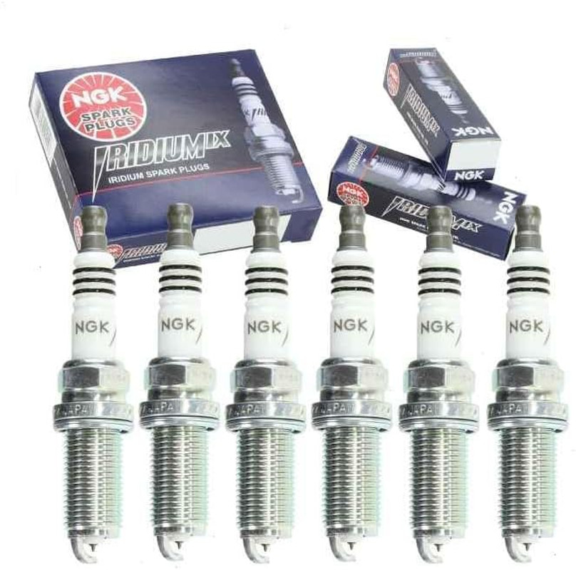 6 Pc NGK Iridium IX Spark Plugs Compatible with 2005-2015 Toyota Tacoma 4.0L V6