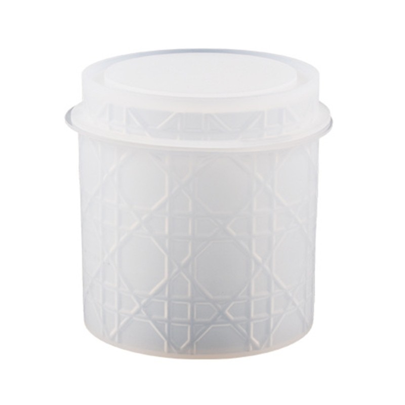 Vine Pattern Embossed Jewelry Storage Box Molds Storage Bottle Epoxy Mold DIY