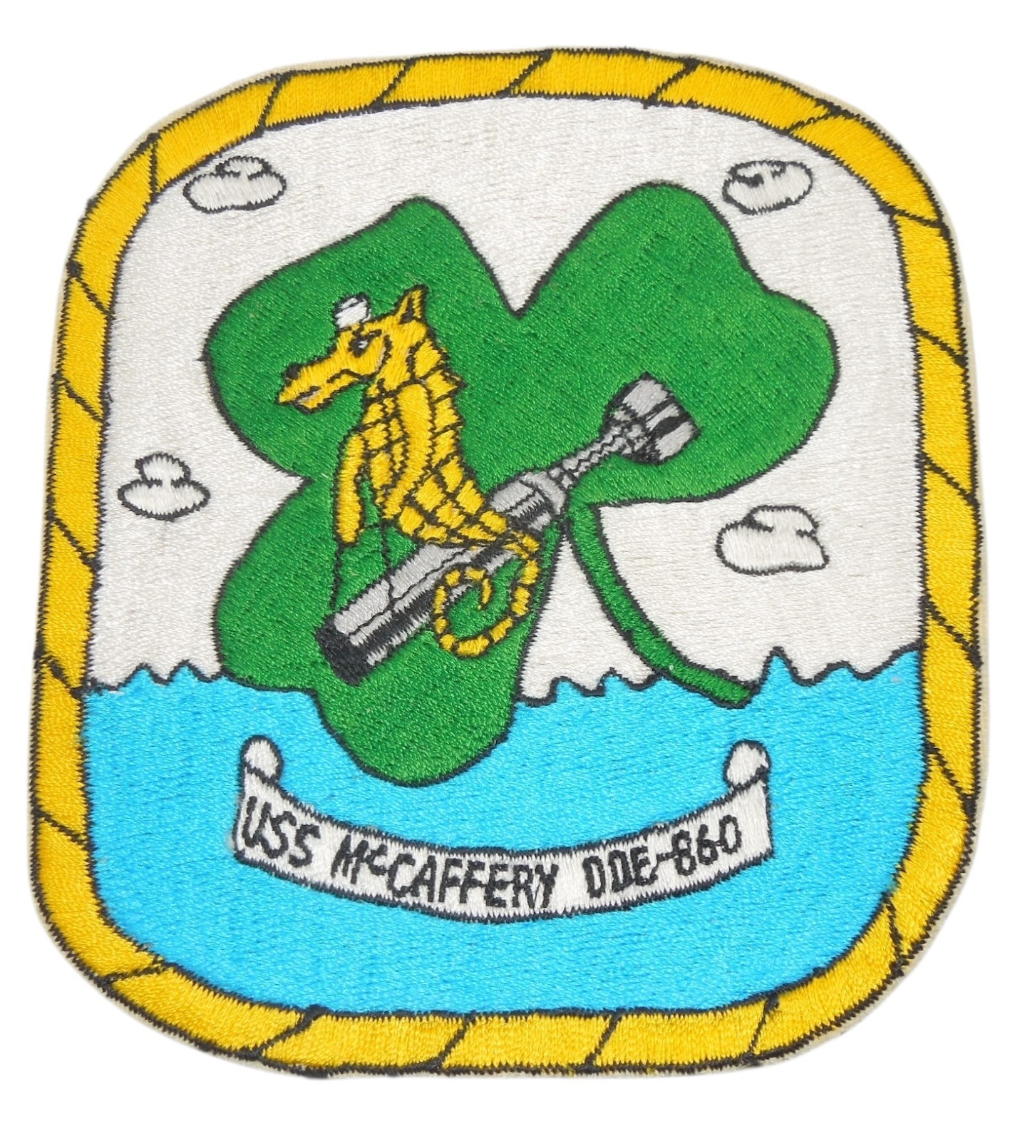 Original Vietnam War US Navy USS McCaffery DDE-860 Destroyer Patch C3