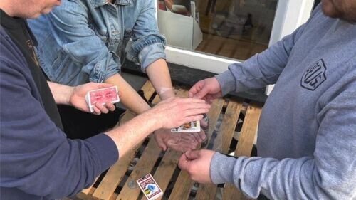 The Fall by Noel Qualter (RED) Magic Prop Magic Mentalism Trick