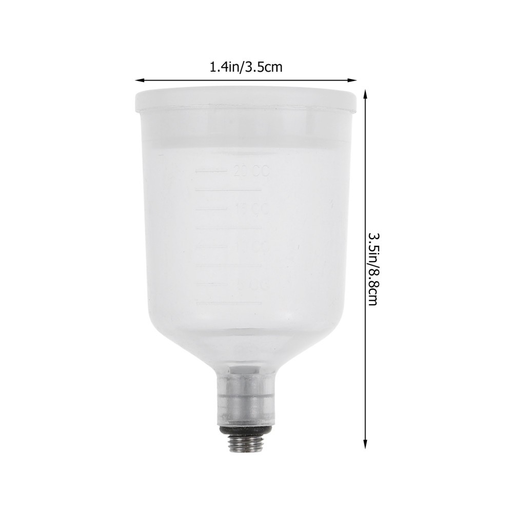 Set of 2 Airbrush Paint Container Filter Cup for Replacement Part