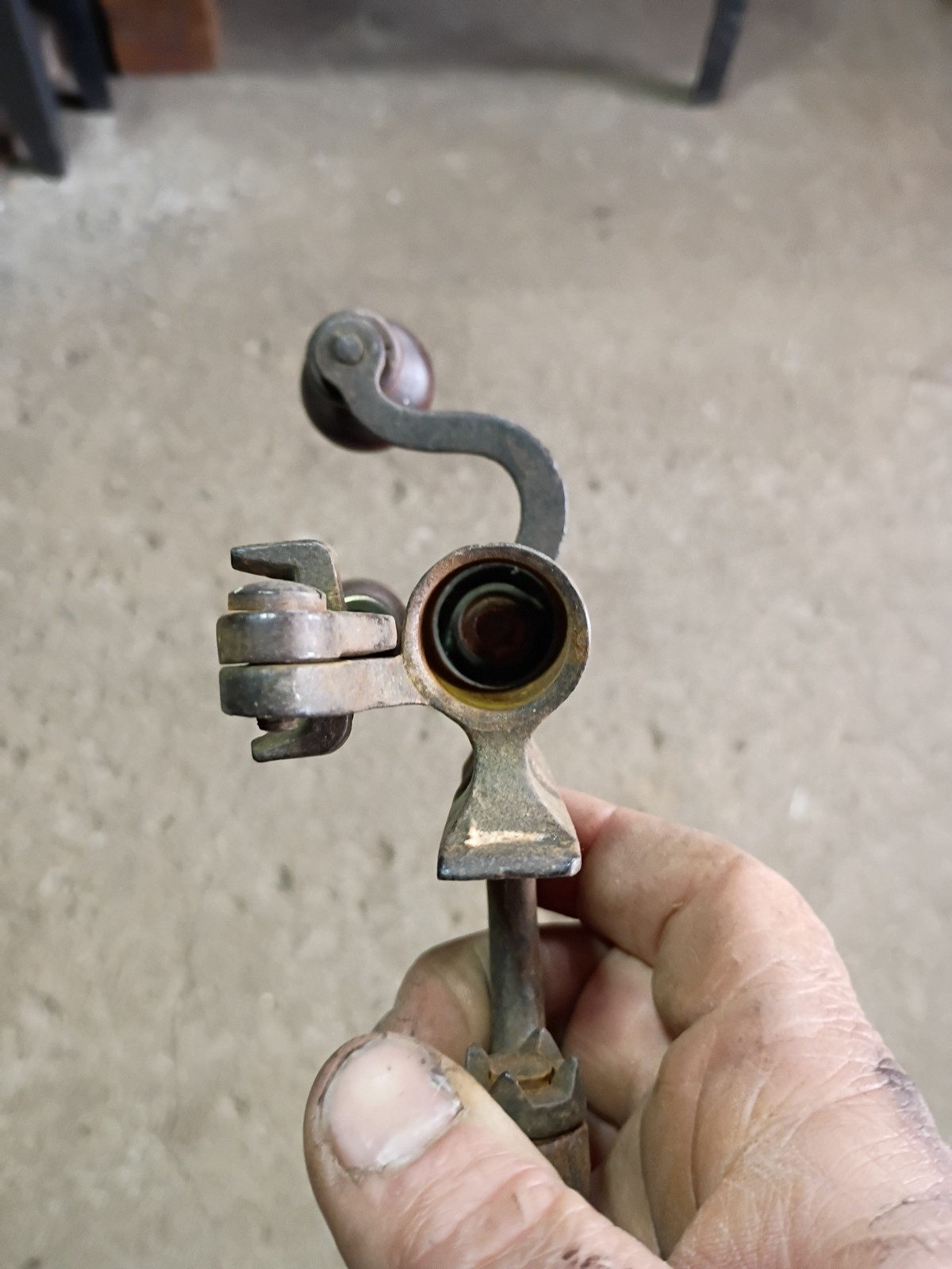 Vintage No. 1 BGI Co. 12 Gauge Hand Crank Crimping Tool Clamp On Reloading