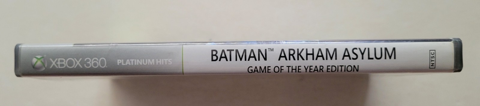 CASE & MANUAL ONLY - Batman: Arkham Asylum (Xbox 360, 2010) Acceptable Cond!