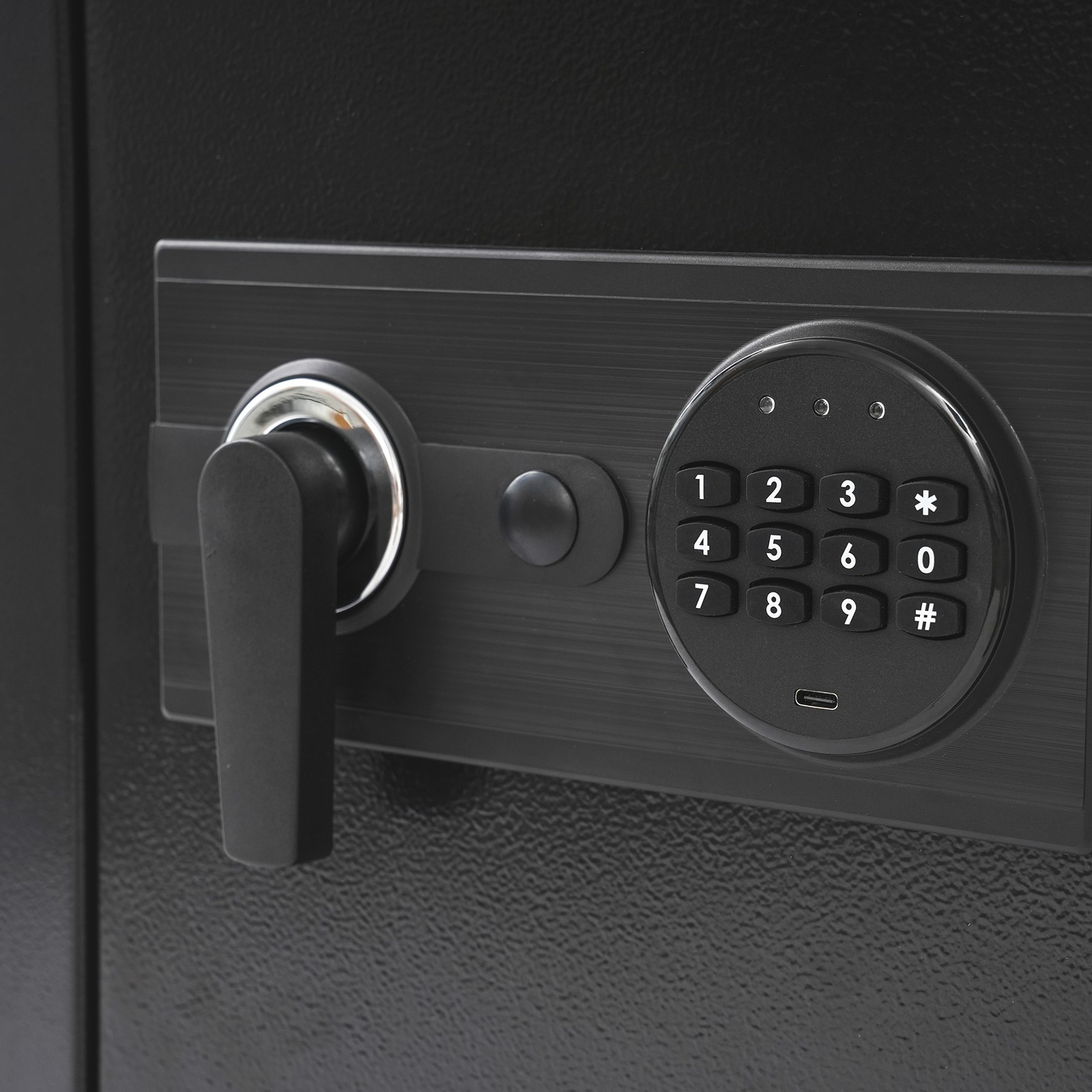 Modern Rectangular Wall-mounted Safe Hidden Embedded Wall Password Safe Case