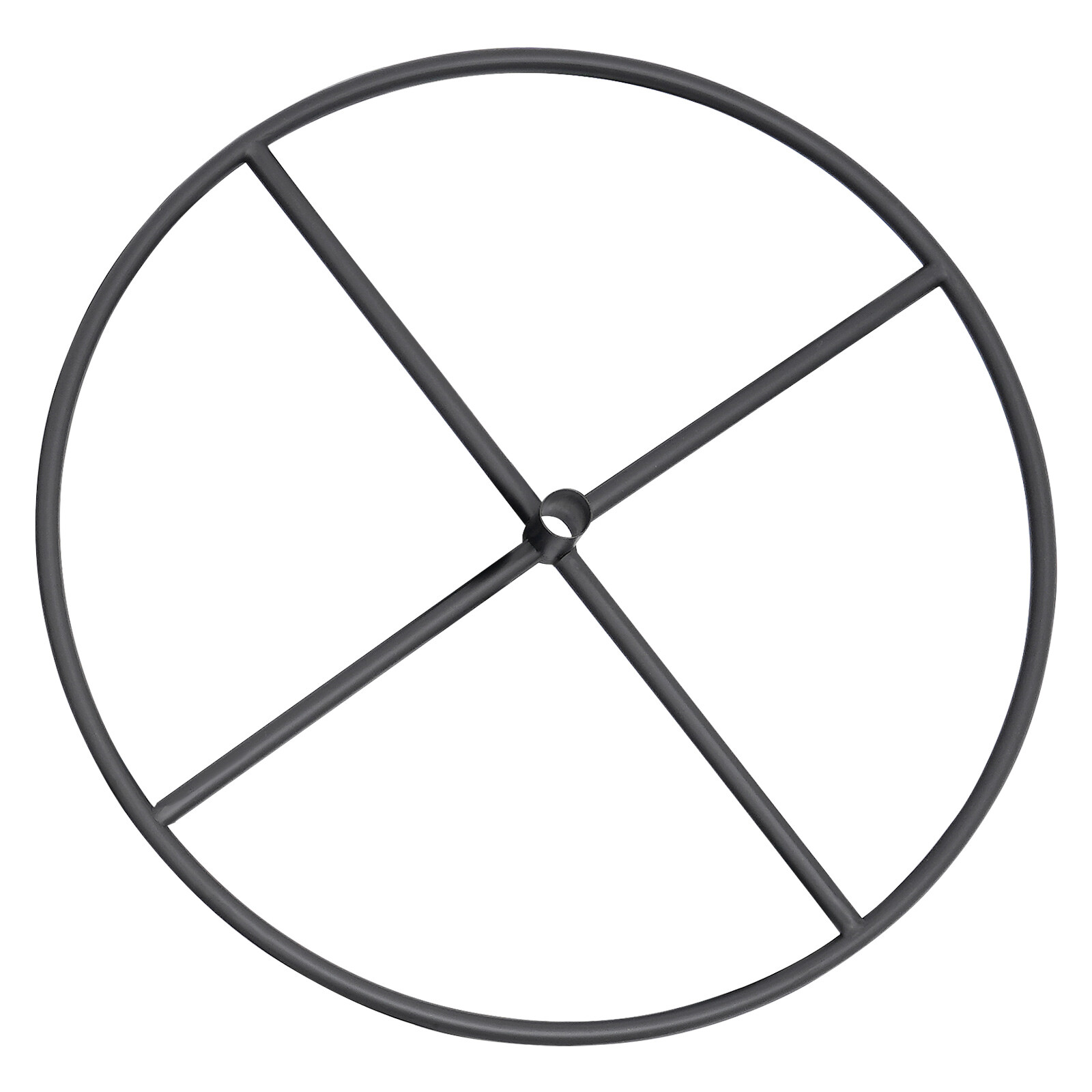 4 Tiers Rotatable Round Display Round Clothing Rack Metal Clothes Hanging Rack