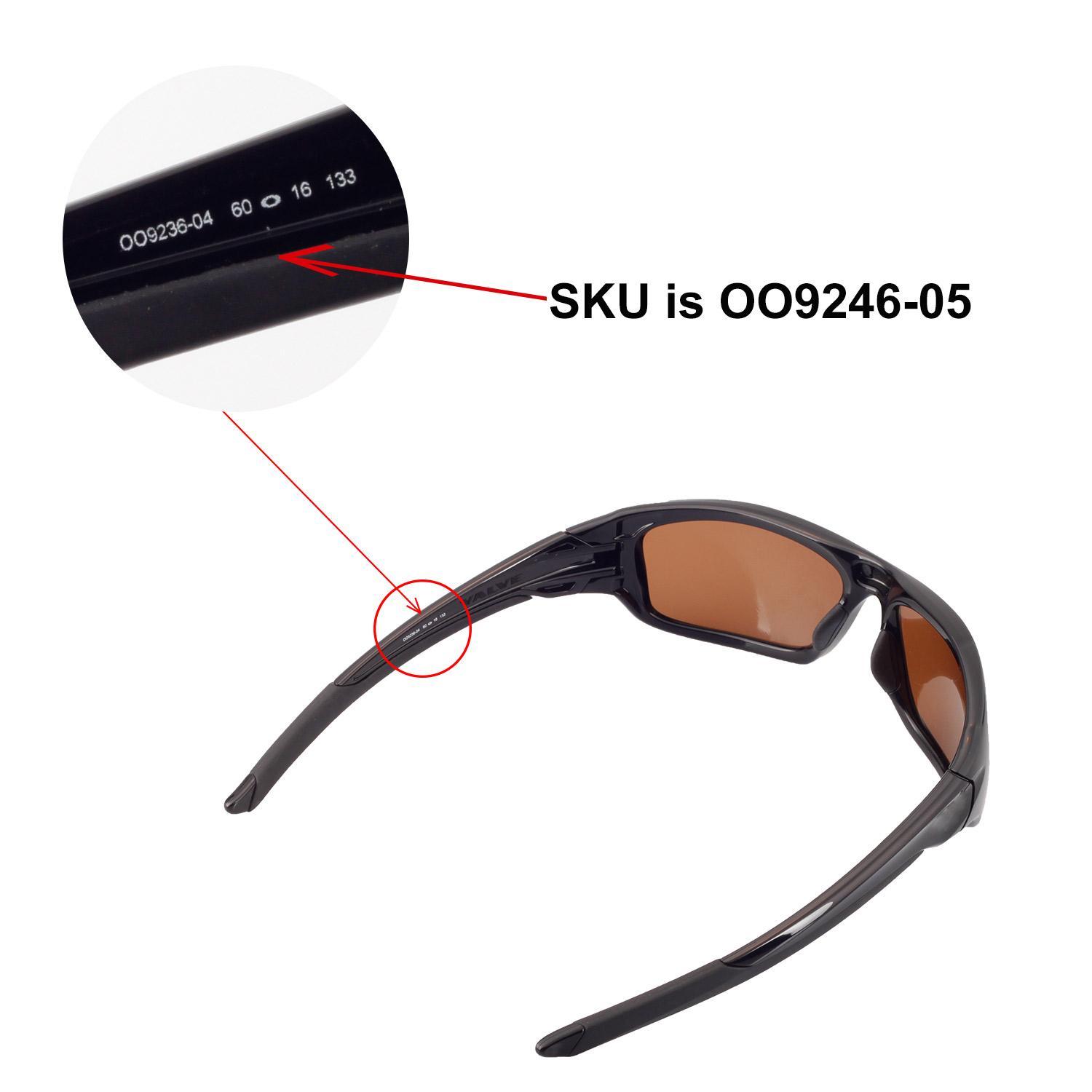 Walleva Replacement Lenses for Oakley New Valve(2014&after) - Multiple Options