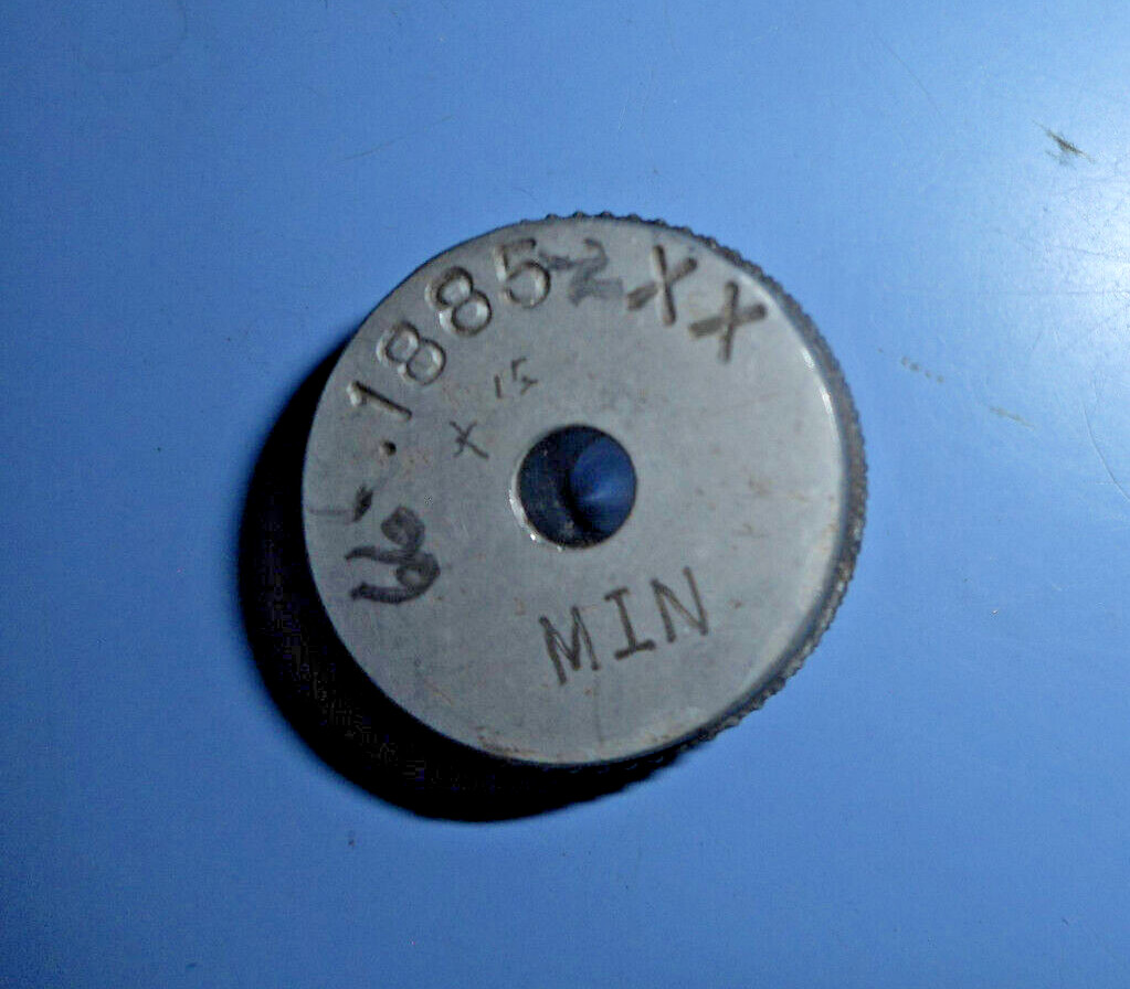 A.G. Davis * 0.1885" * Class XX * Min Master Ring Gage * 0.001" over .1875" 3/16