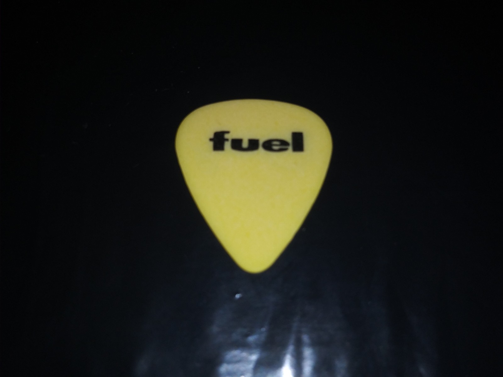 FUEL Band Logo & Brett Scallions Signature 2000 Concert Tour RaRe GUITAR PICK