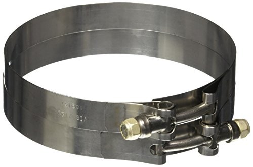 Vibrant 2799 Stainless Steel T-Bolt Clamps Pack of 2 Clamp Range 5.30"-5.60"