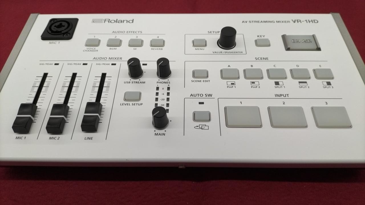 Roland VR1HD Video Mixer Used Professional Video Switcher Ready to Use