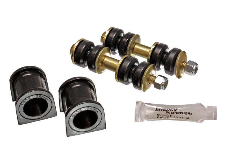 Energy Suspension 8.5130G fits Scion 04-07 xB Black 25mm Sway Bar Bushing Set