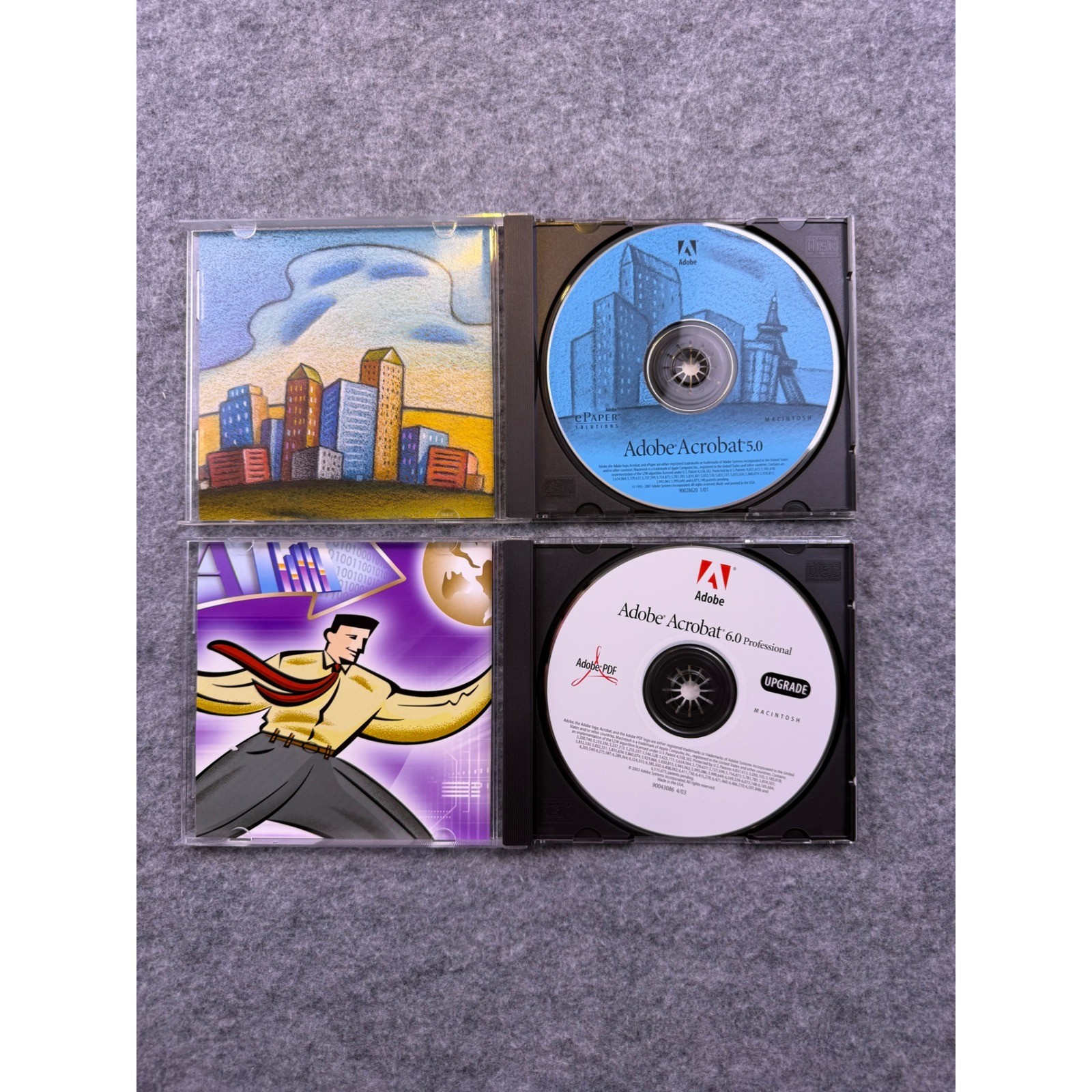Adobe Acrobat 6.0 Professional Macintosh Upgrade Red/White Preowned