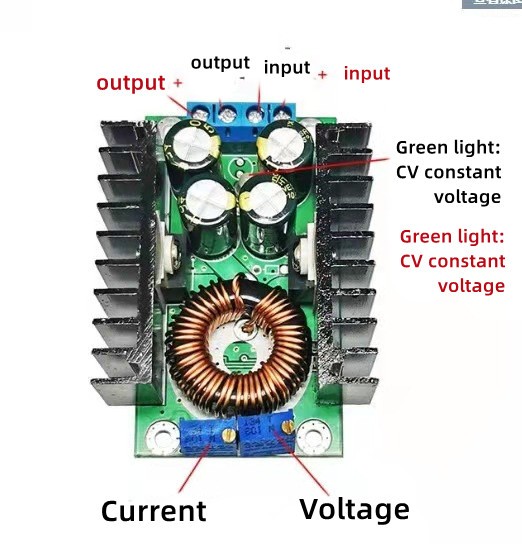 300W 12A Power Supply Module DC-DC CC CV Buck Converter Step-down Power Module a
