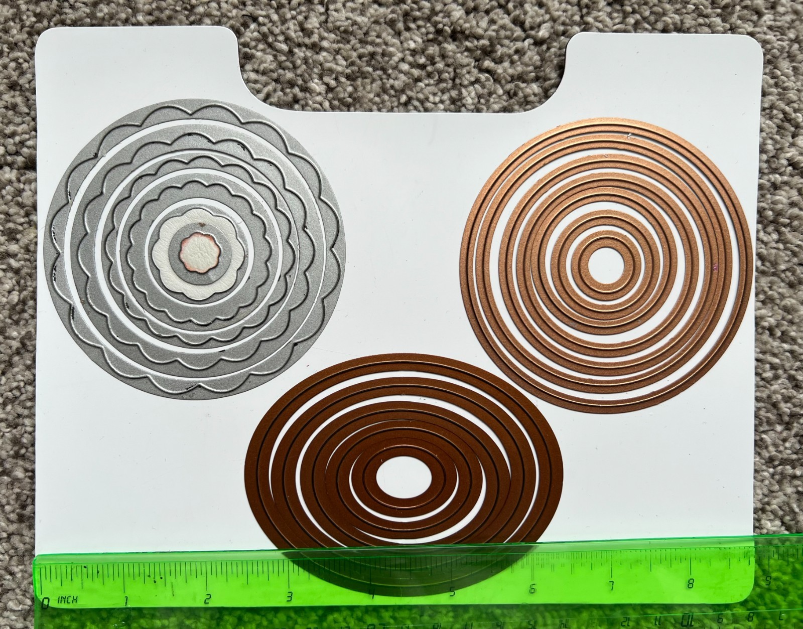 100+ metal die cuts shapes/borders/frames plus 13 magnetic sheets