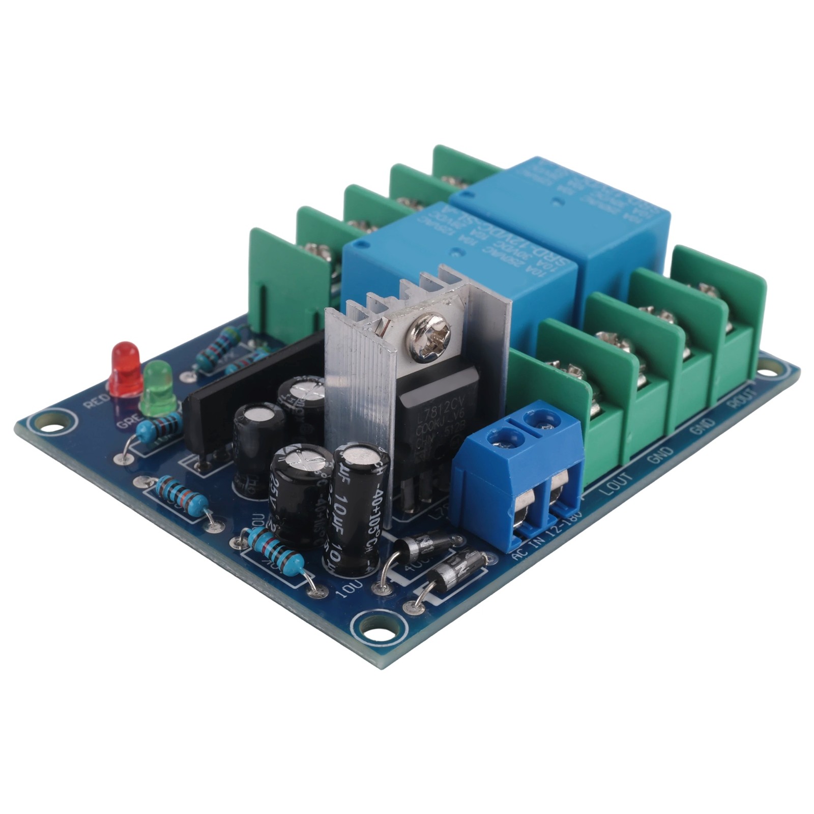 Dual Channel Speaker  Circuit Board High- Audio Amplifier Speaker Protector U7S3