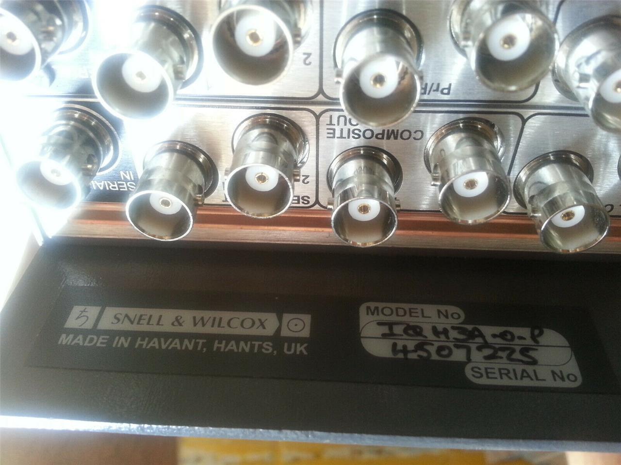 SNELL & WILCOX IQ MODULAR IQH3A