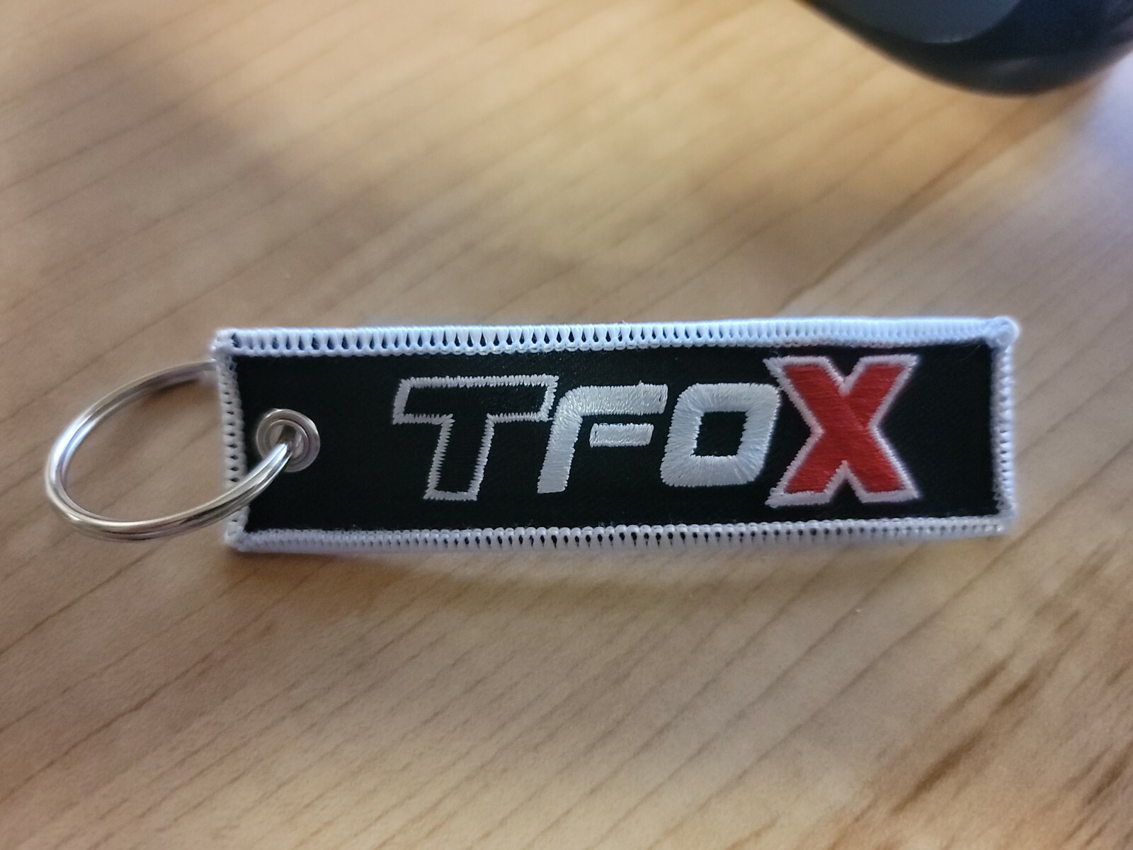 TANNER FOX GUACZILLA 2.0  TFOX Embroidered Key Chain black white red Porsche