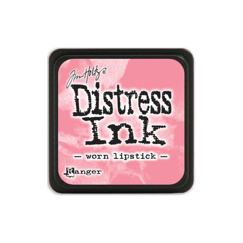 Tim Holtz, Distress Ink, Mini Ink Pad, Worn Lipstick, Pink Ink Pad