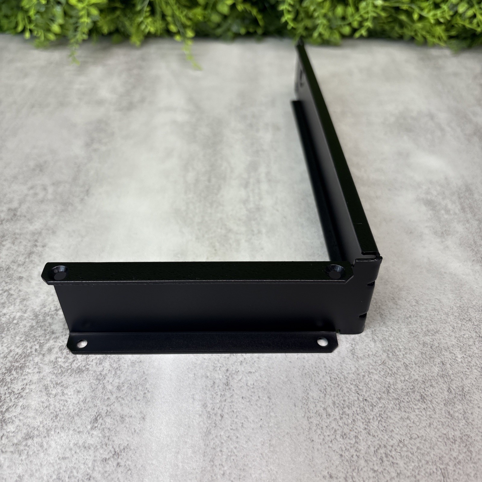 Shure half rack mixer/wireless mic rack mounting bracket- Long bracket only.