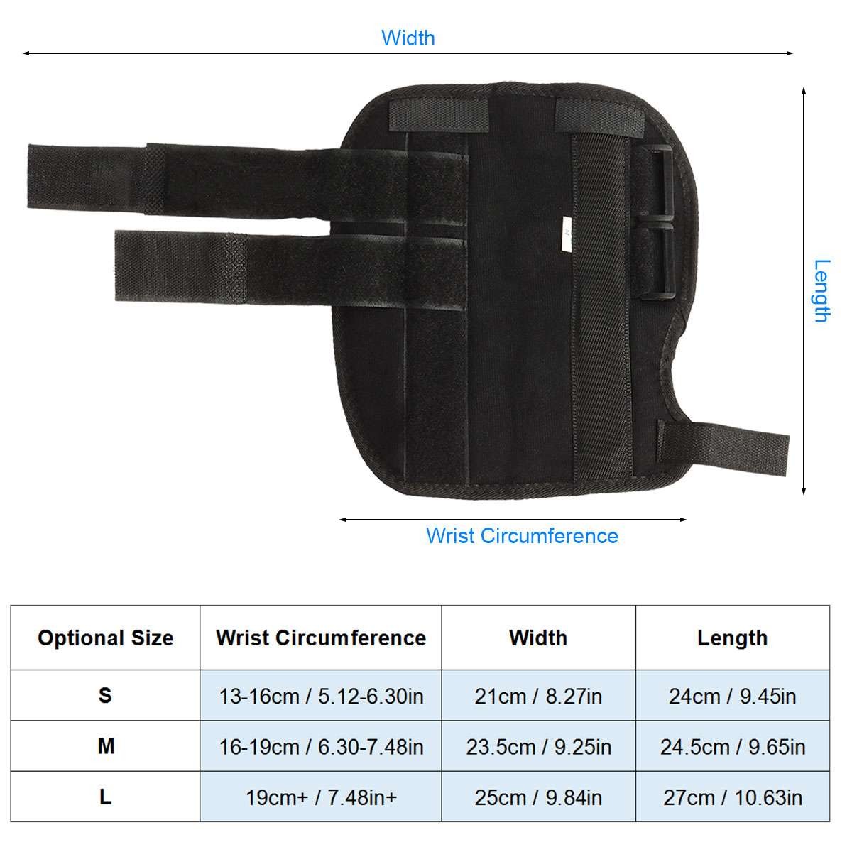 Wrist Hand Support Brace Compression Splint Carpal Tunnel Sprain Arthritis Gym