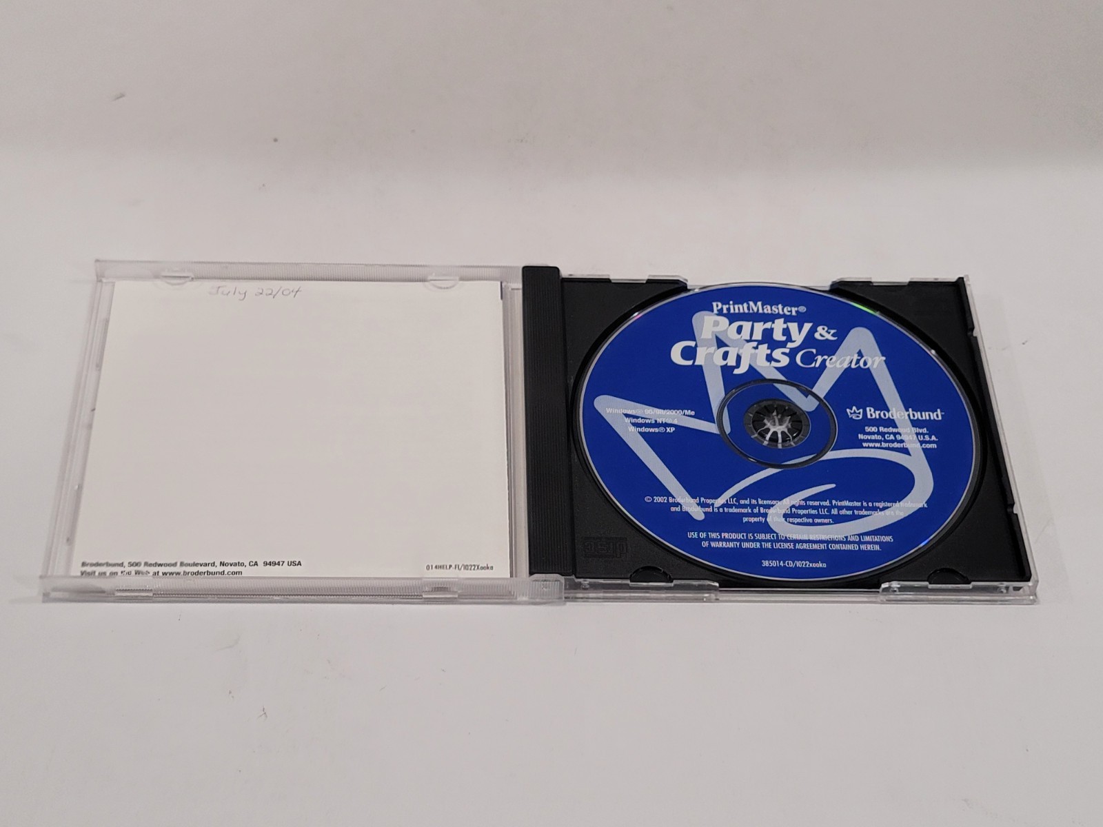 PrintMaster PARTY & CRAFTS CREATOR Windows 95/98/2000 | PC CD-ROM