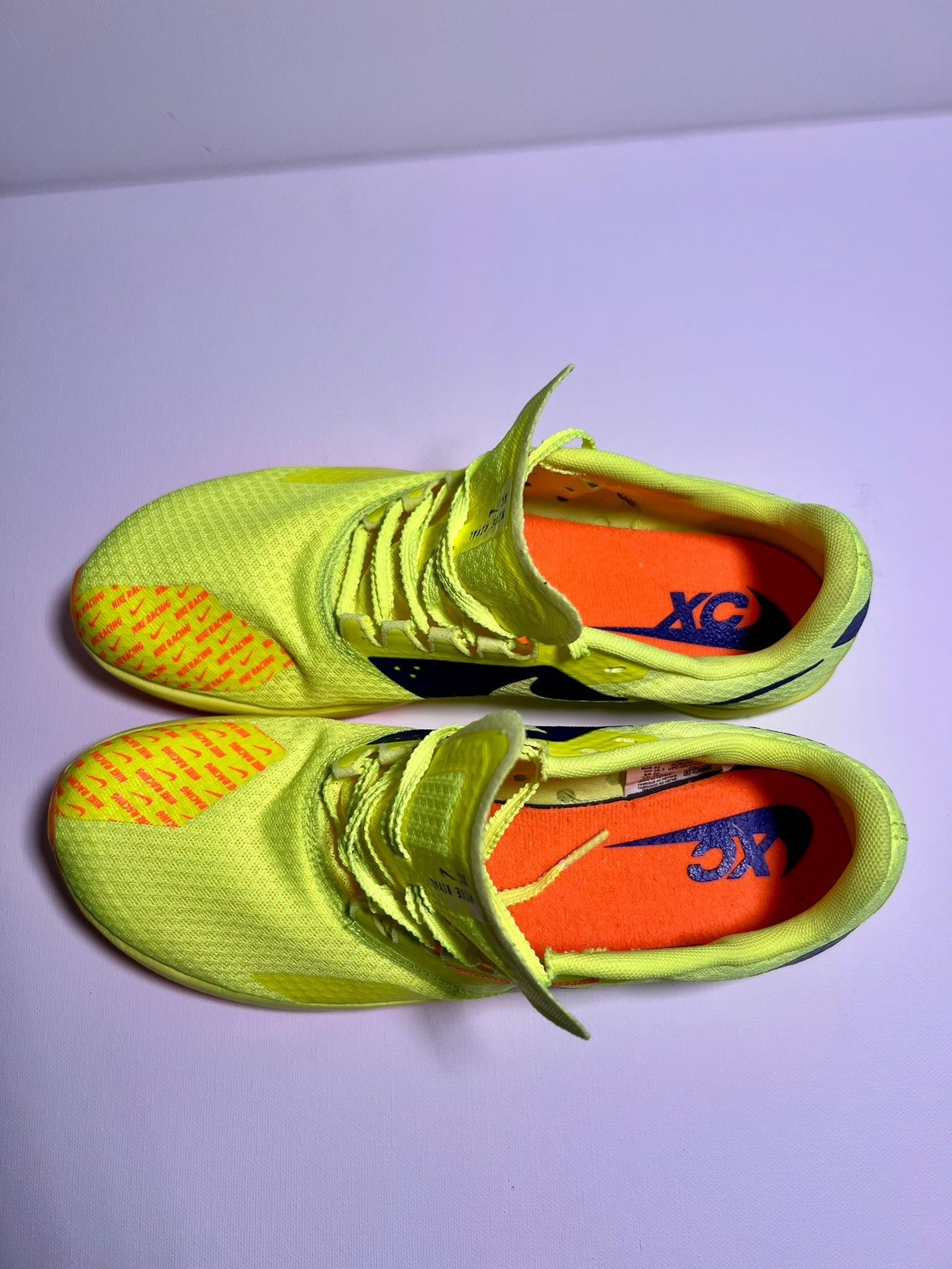 Nike Rival XC Track Shoe Men's 8 1/2 Yellow DX7999-701 Nike Racing Not Spike.