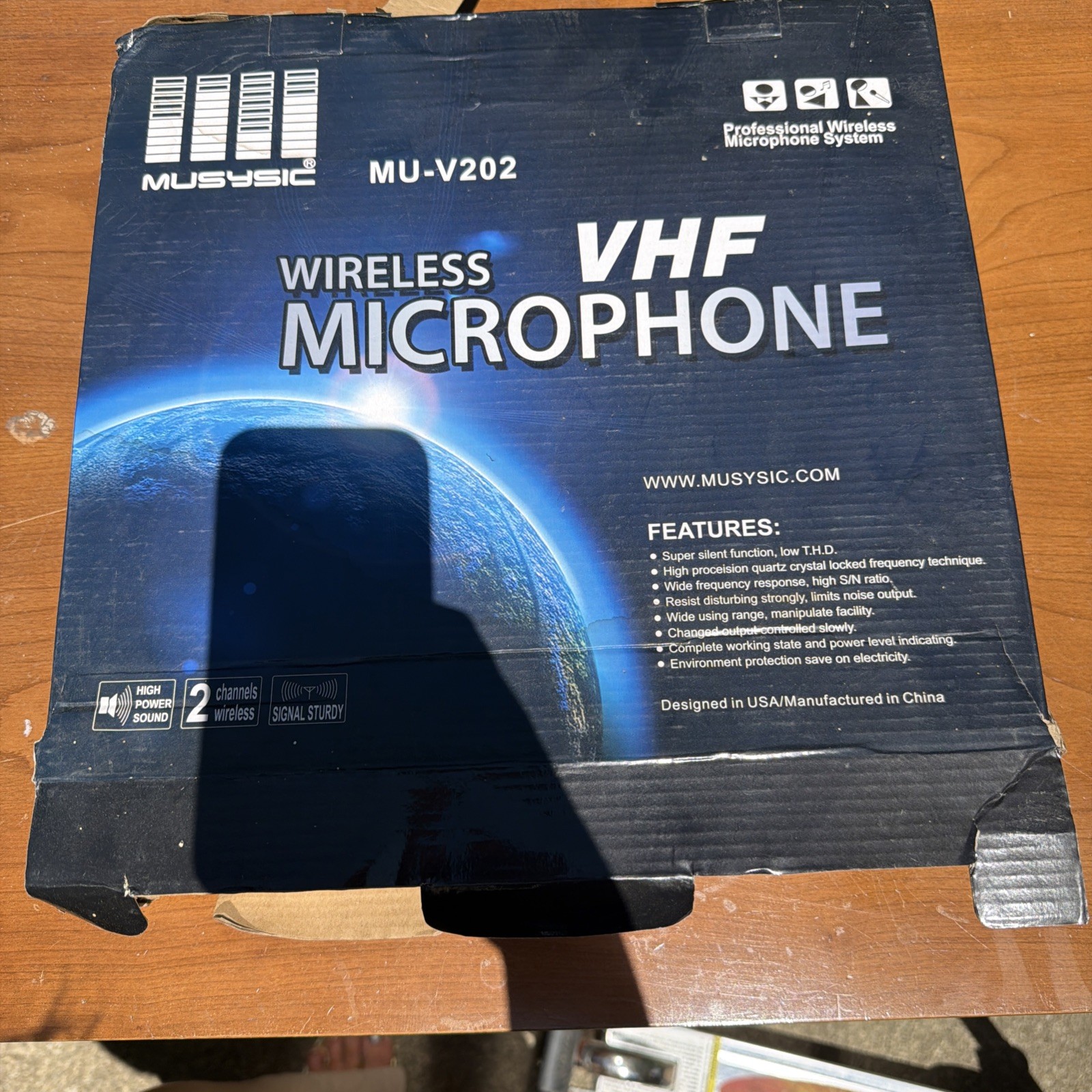 Musysic Professional VHF Lavalier Wireless Microphone
