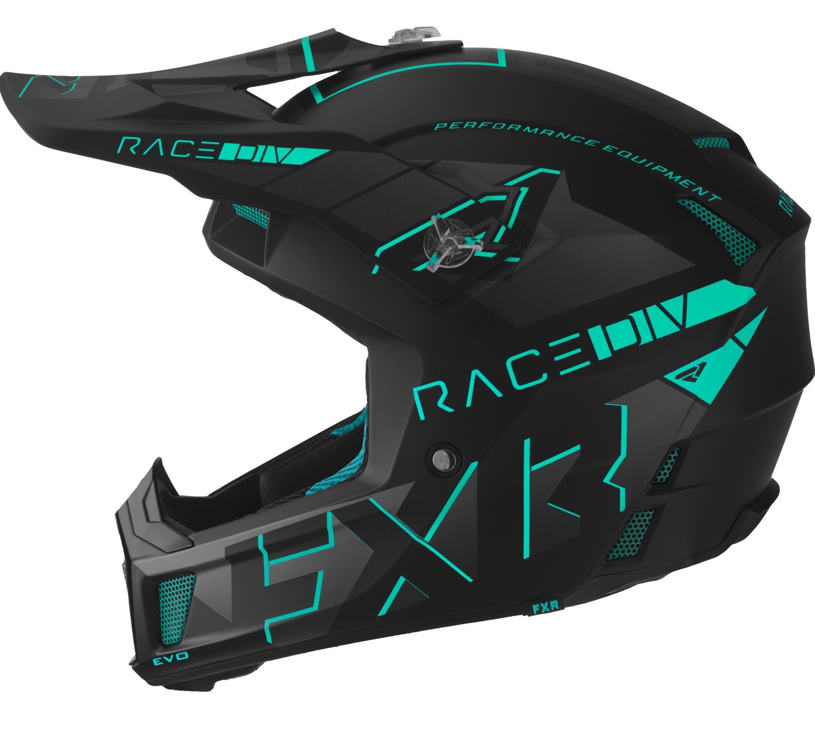 FXR Clutch EVO MX Offroad Helmet Mint