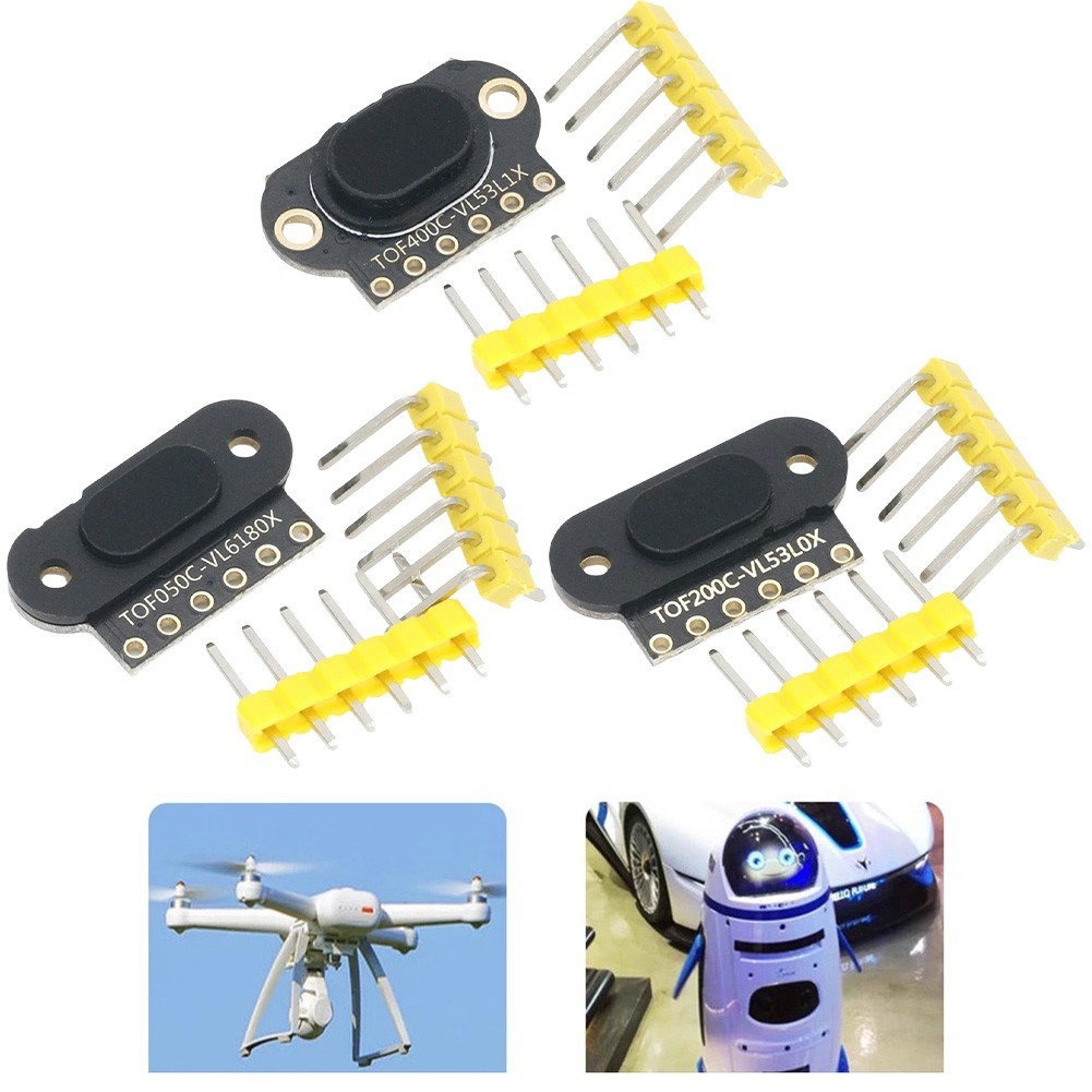 Distance Sensor Module TOF for Series with 3 Volt to 5 Volt Operating Voltage