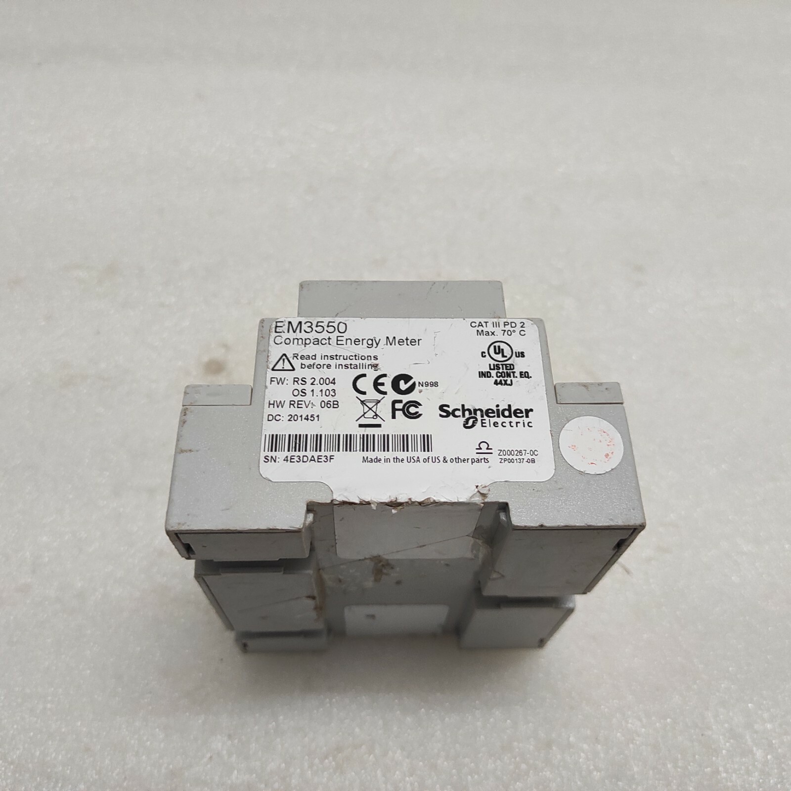 SE EM3500 COMPACT ENERGY METER EM3550