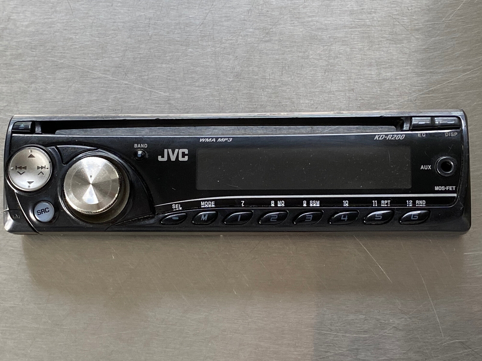 JVC KD-R200 CAR STEREO FACEPLATE ONLY JVC KD-R200 FACEPLATE ONLY OEM