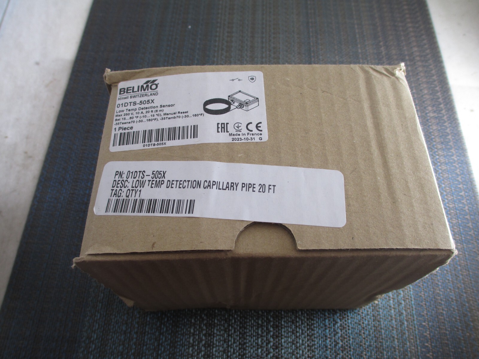 Belimo 01DTS-505X Low Temp Detection Sensor NEW!