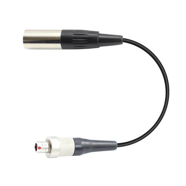 HIXMAN CA716 Convert Lectrosonics TA5F to Sennheiser Shure WisyCom For 3P Socket