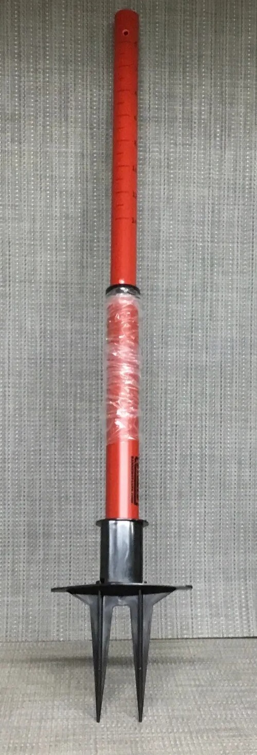 Banner Stakes Pl4018 Plus Barrier System Post 22-42In red (NEW)