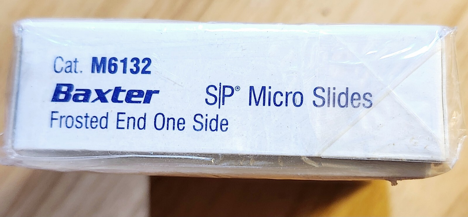Frosted Microscope Slides. 3 Factory Sealed Boxes, 1 Box Cover Glass, & Concave