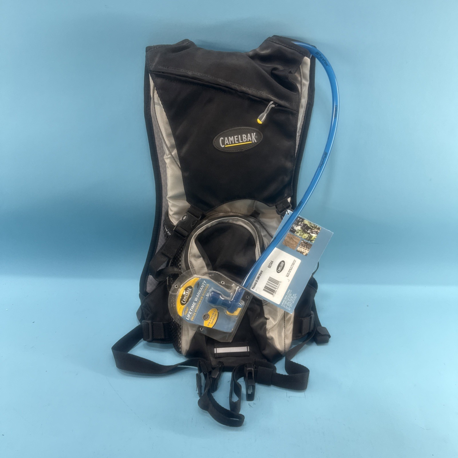 NWT Camelback Phoenix 3L SMU Bike Hydration Backpack  60344 3 Liter Black Grey