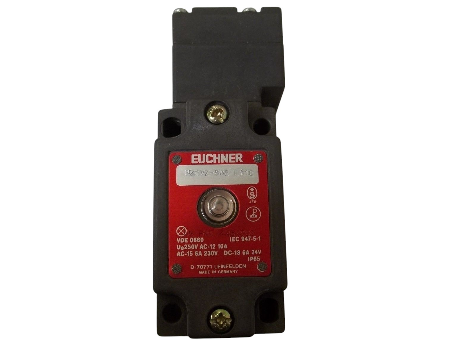 LOT OF 3 EUCHNER NZ1VZ-538L110 LIMIT SWITCH NSNP