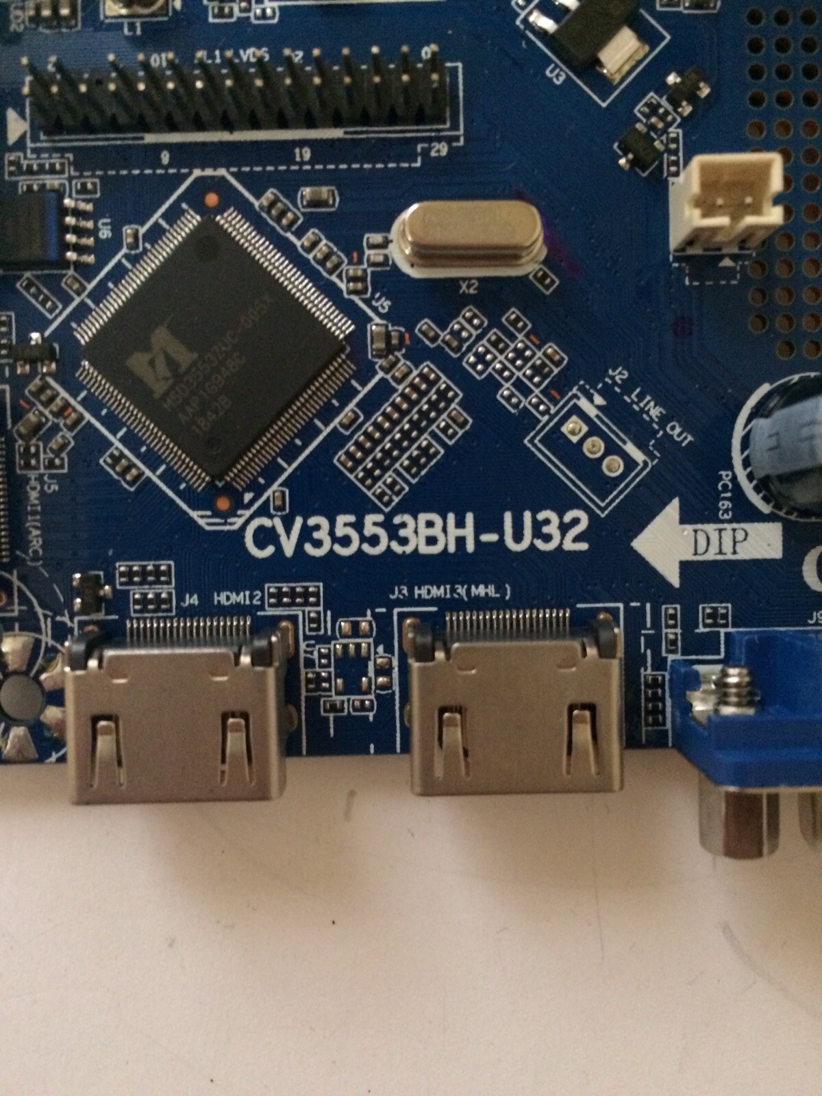 ELEMENT ELEFW328 MAIN/POWER SUPPLY BOARD CV3553BH-U32