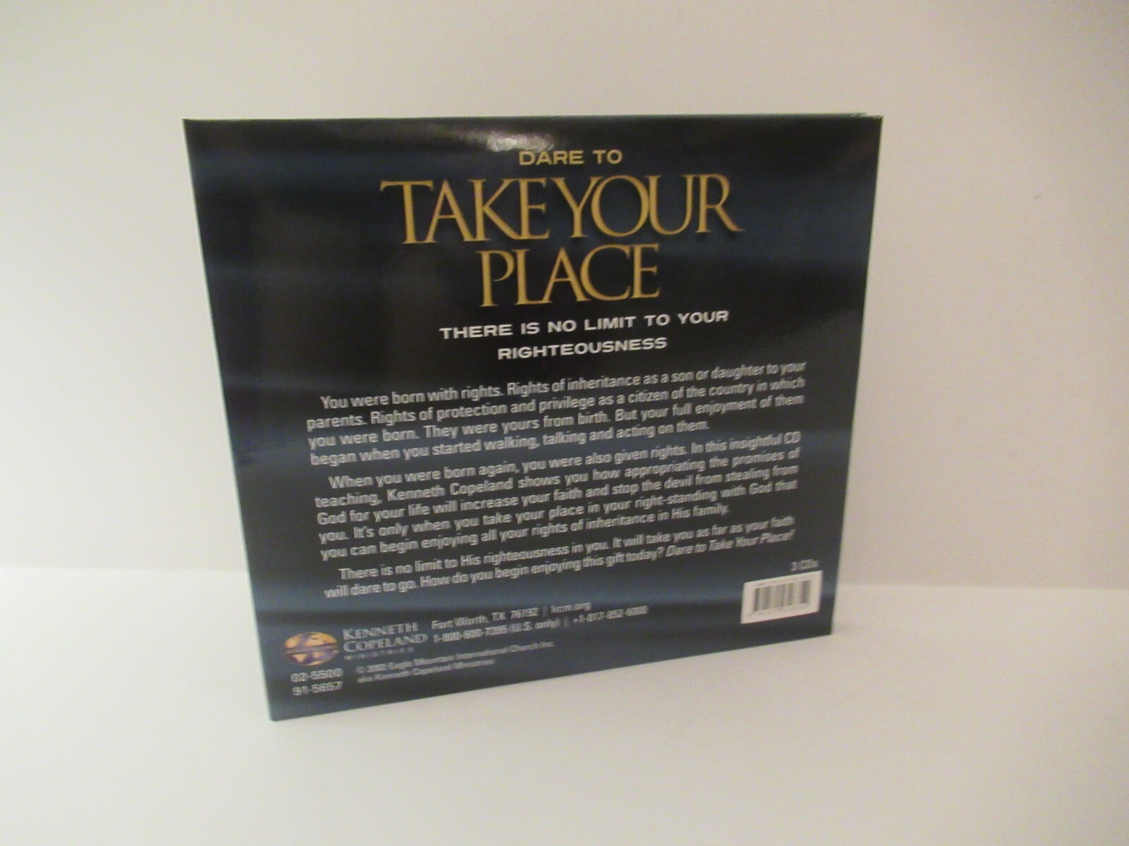 Kenneth Copeland - Dare To Take Your Place - CD (3-Disc Set)