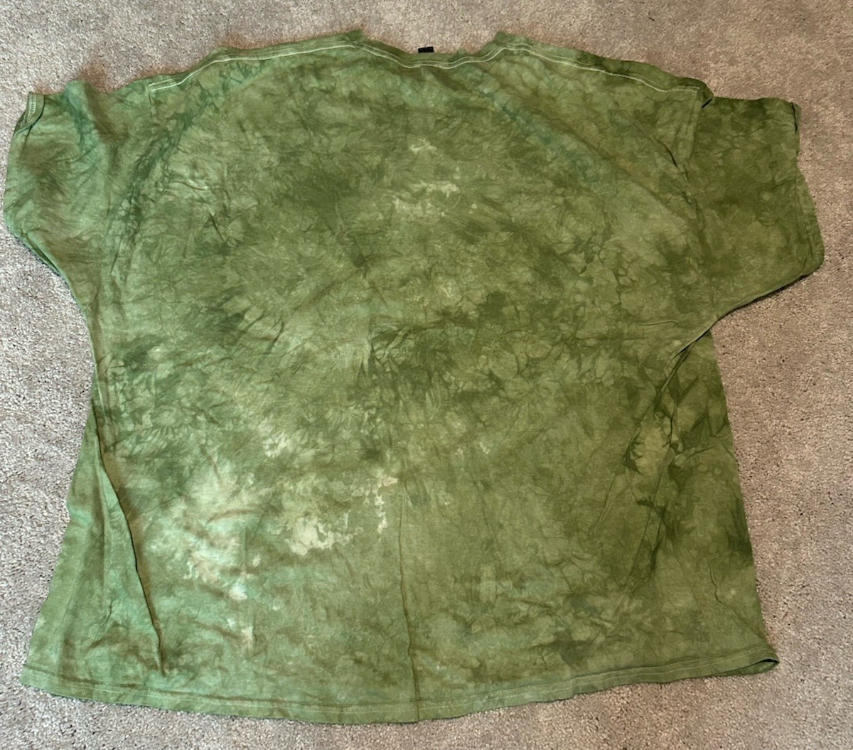 THE MOUNTAIN GRATEFUL DEAD VW 1994 TOUR BUS BATIK & TIE DYE Green 5XL New