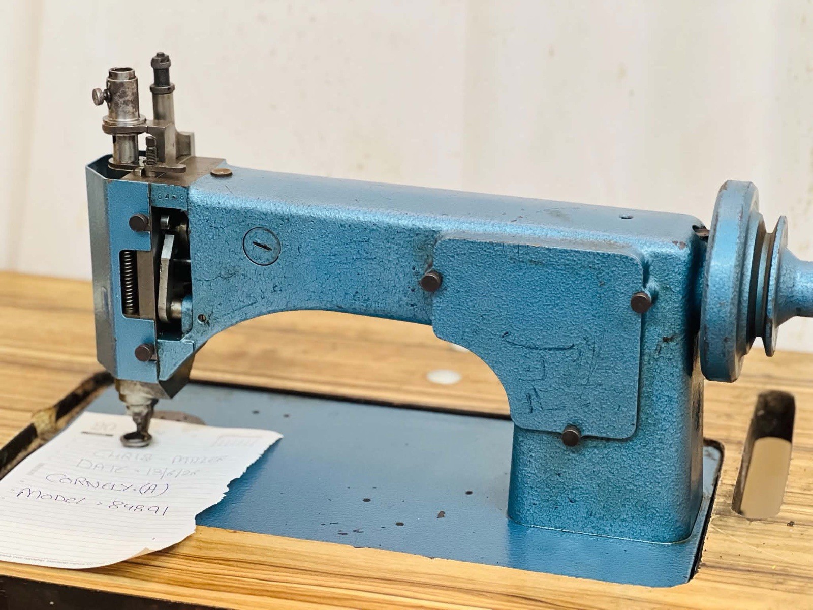 Cornely A 3 Chain Stitch & Moss Stitch Embroidery Machine Only Head