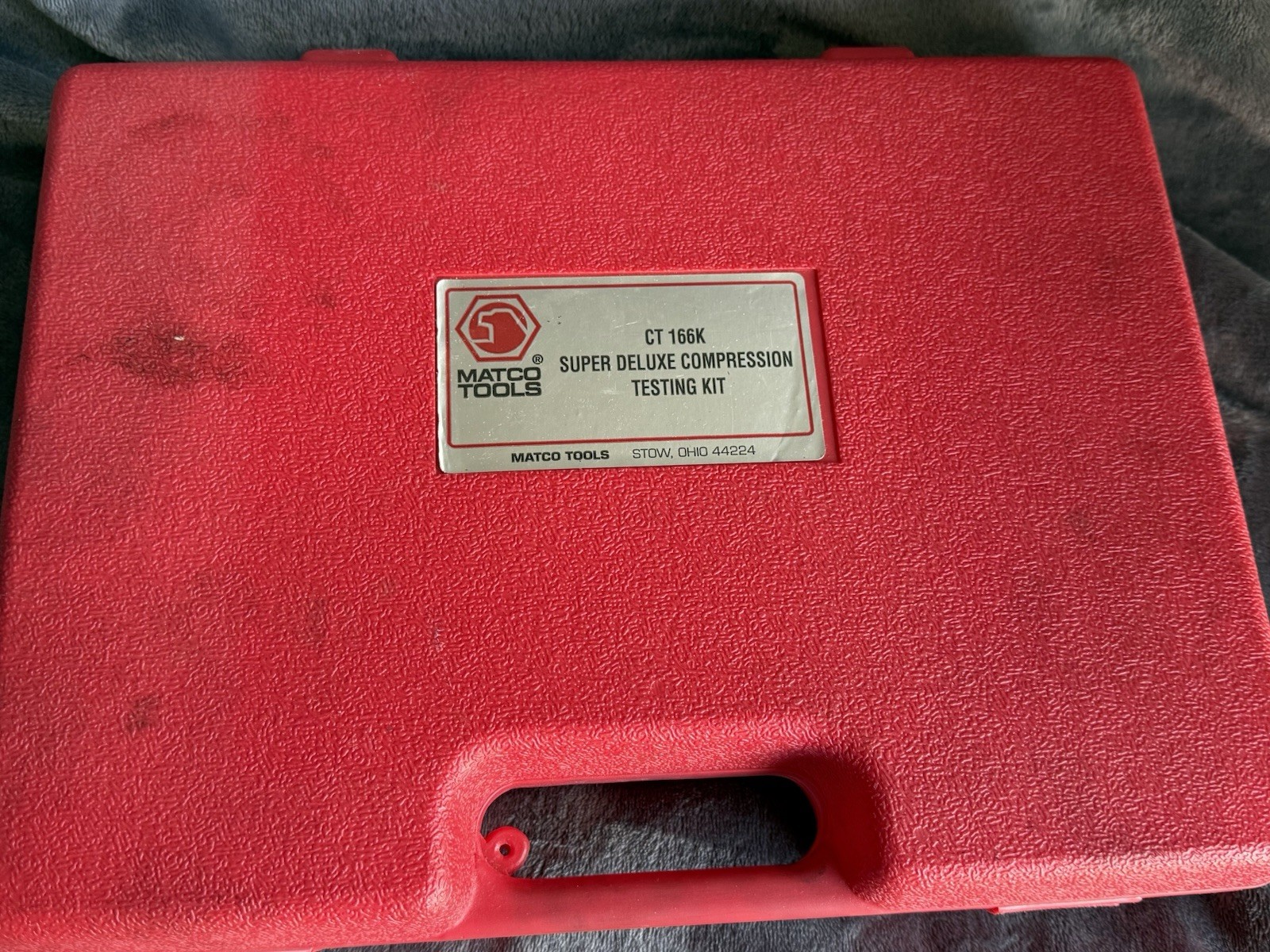CT166K Matco Tools Compression Test Kit Complete with Case.